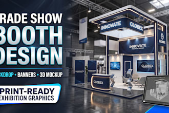 design premium trade booth exhibition pop up banner retractable banner