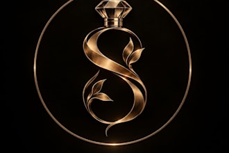 do a perfume logo design