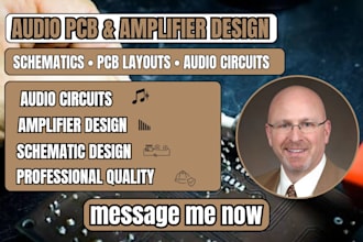 design low noise audio pcbs for guitar pedals, mic preamps and amplifiers