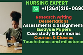 handle assigned tasks for wgu, umpi, walden classes, sophia learning, snhu tasks