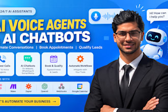 build ai voice agents and ai chatbots for your business