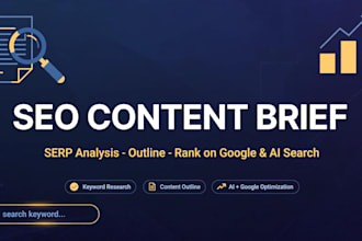 write an SEO content brief to outrank your competitors