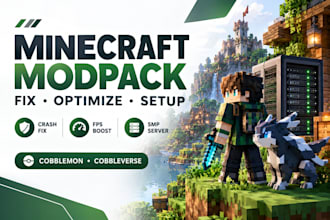create fix optimize littleweight cobbleverse minecraft smp modpack developer
