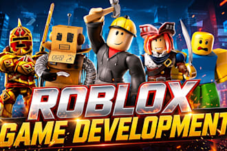 develop roblox full game full game creation game map roblox game development