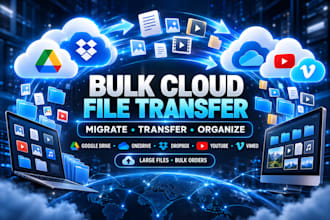 transfer, migrate and organize your google drive or cloud files and videos