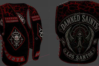 create mc kuttes kuttess fivem vest flag mc bike patch kuttes