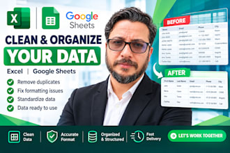 clean, organize and set up your CRM or customer database in hubspot