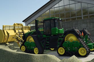 create custom fs25, fs22, fs19, map, machinery, tractor, harvester and equipment