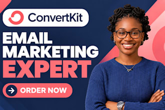 setup convertkit email marketing kit landing page design convertkit newsletter
