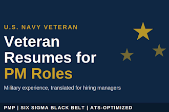 write your resume for project and program management roles