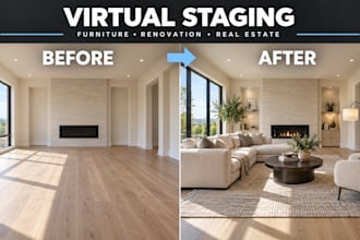 virtual staging virtual furniture virtual renovation real estate
