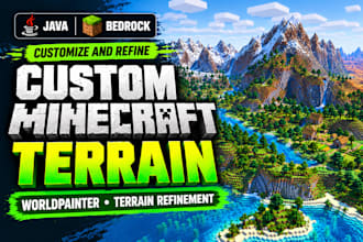customize and refine your minecraft world and map terrain with worldpainter