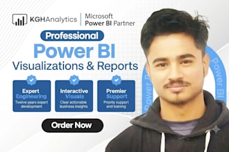 be data analyst do analytics and visualization in power bi