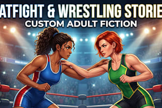 write nsfw catfight women wrestling and erotica stories