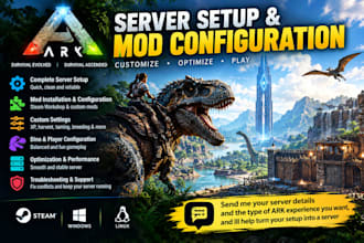 setup and configure your ark server with mods
