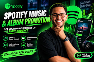 do spotify music promotion and spotify album promotion
