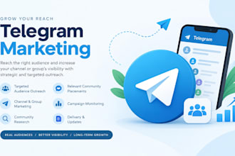 promote your telegram channel with targeted community marketing