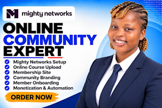 setup mighty network mighty network online course mighty network membership site