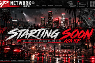 design custom twitch or youtube streamer overlays
