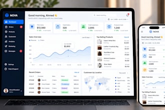 build a modern custom admin dashboard