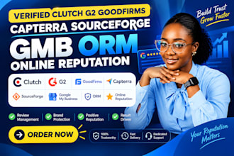verified clutch g2 goodfirms capterra sourceforge gmb orm online reputation