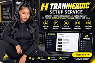setup your trainheroic dashboard to upload workout plans