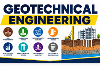 provide geotechnical engineering soil analysis foundation design