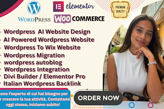 design wordpress ai website wordpress autoblog wordpress seo wordpress migration