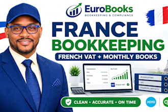 do france bookkeeping, french vat accounting and france monthly bookkeeping