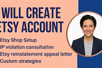 create a verified etsy seller account etsy shop setup etsy account creation