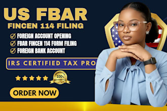 prepare and file fbar fincen form 114 for foreign accounts