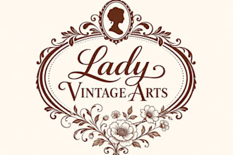 design a timeless vintage logo and retro badge for you