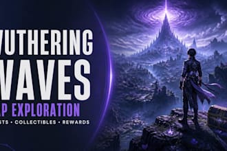 explore your wuthering waves map and collect chests and collectibles