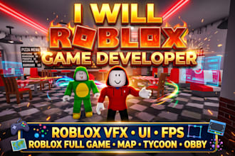 roblox game developer roblox vfx ui fps roblox full game map tycoon obby
