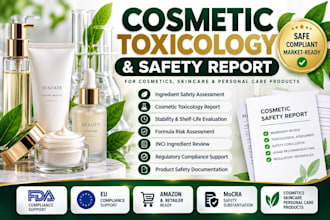 do cosmetic toxicology ingredient review and stability report