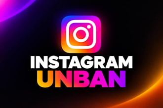 restore instagram page, ig profile unbanning issues