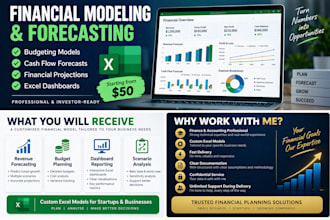 provide you with budgeting and forecasting models