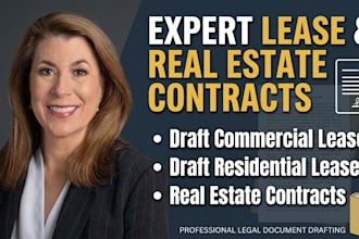 draft commercial lease agreement residential lease real estate contract
