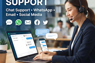 provide professional customer support and chat support
