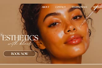 design beauty skincare cosmetic store skincare website beauty website spa store