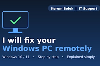 fix your windows 10 or 11 problems remotely