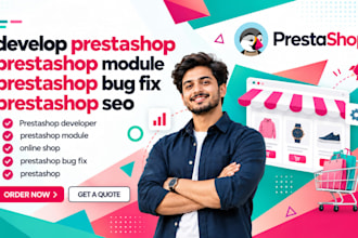 develop prestashop, prestashop module, prestashop bug fix, prestashop seo