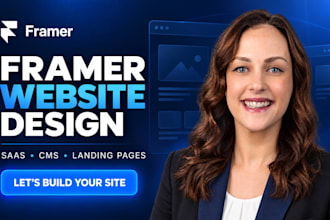 framer website design framer cms, saas landing page, figma to framer conversion