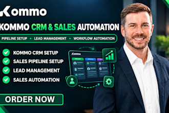 setup kommo crm pipeline kommo lead management kommo sales automation