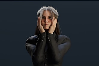 add 52 arkit blendshapes to facial rigging, vrm, body rig in maya iclone blender