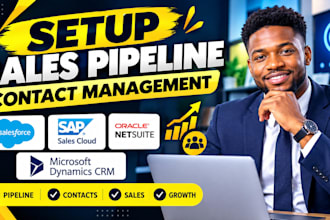 setup sales pipeline contact management sap sales cloud netsuite dynamics CRM