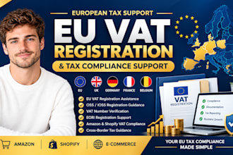 register eu vat and provide tax compliance support