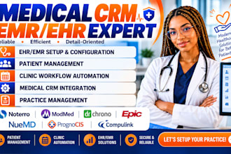 setup noterro modmed drchrono emr epic ehr nuemd prognocis compulink medical crm
