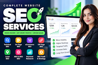 do SEO and business upscaling