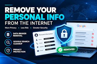 remove your personal information from internet for privacy and security